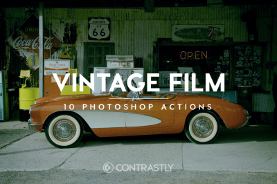 Vintage Film Photoshop Actions