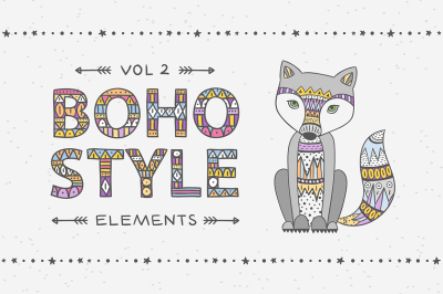 Boho style elements_vol 2