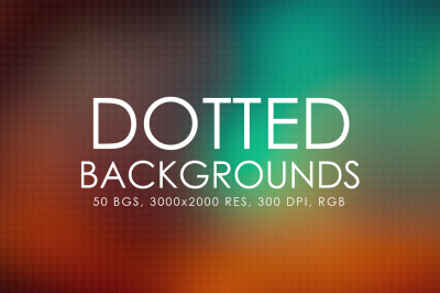 50 Dotted Backgrounds