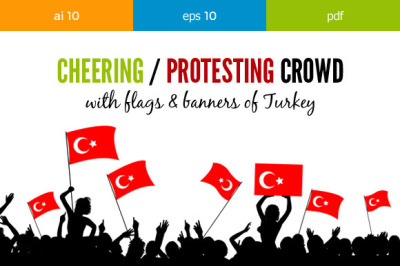Cheering Crowd Turkey