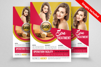 Spa Beauty Flyer