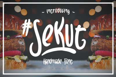 Sekut Typeface
