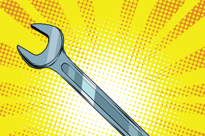 wrench steel tool