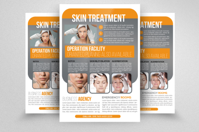 Spa & Skin Rejuvenation Flyer