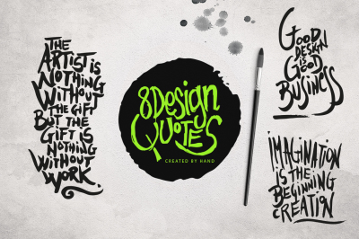 Design Quotes x8