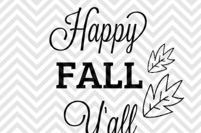 Happy Fall Y'all 