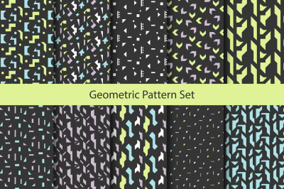 Abstract Geometric Seamless Patterns