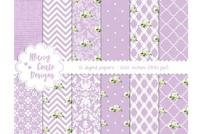 Shabby Lilac Backgrounds