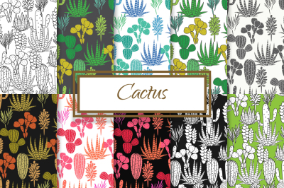 Cactus and Agave Patterns