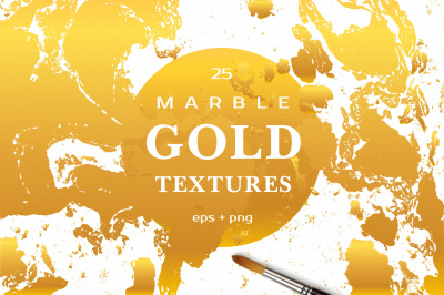 MARBLE GOLD Vector Textures