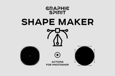 Path &amp; Shape Maker for Photoshop