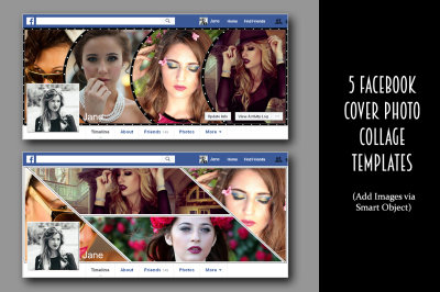 5 Facebook cover photo collage 