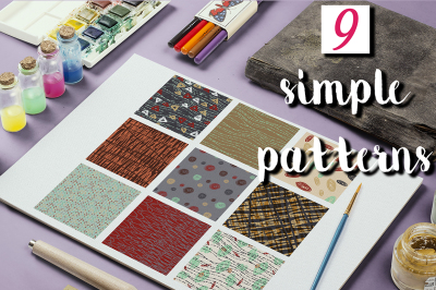 9 Simple patterns