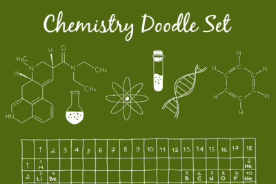 Chemistry Doodle Set
