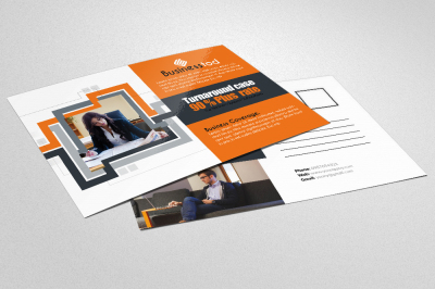 Business Corporate Agency Postcard