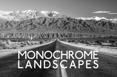 Monochrome B&amp;W Landscape Lightroom Presets
