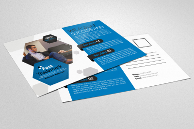 Business Corporate Agency Postcard