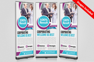 Roll Up Banners Templates