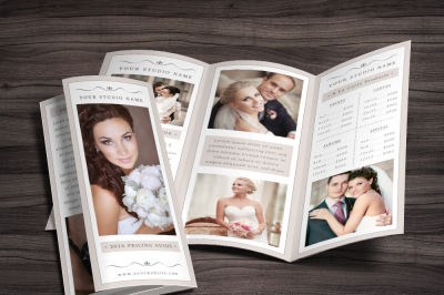 Photography Trifold Brochure Template