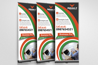 Roll Up Banners Templates