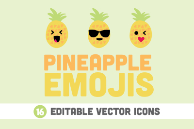 Pineapple Emojis