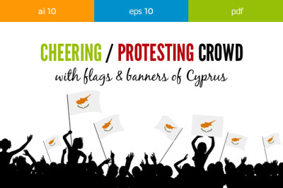 Cheering Crowd Cyprus