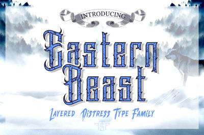 Eastern Beast Typeface