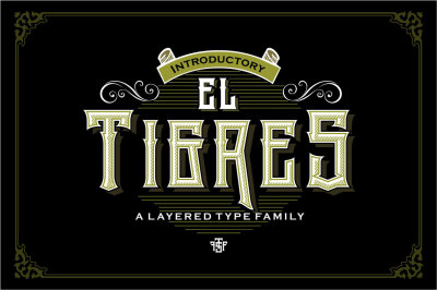El Tigres Typeface