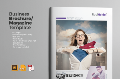 Business Brochure/Magazine template
