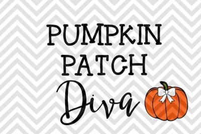 Download Download Pumpkin Patch Diva Halloween Bow SVG and DXF Cut ...