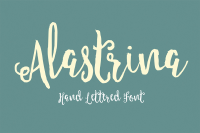 Alastrina Typeface
