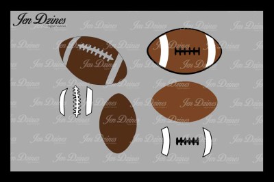 Football SVG DXF EPS PNG