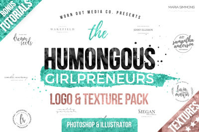 The Humongous Girlpreneurs Logo Pack