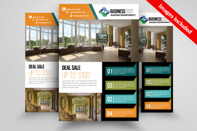 Real estate Business Flyer Template