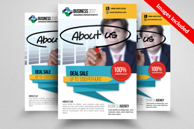 Real estate Business Flyer Template