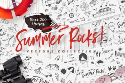 Summer Rocks! Vectors Collection