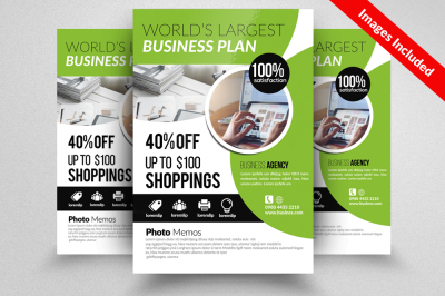 Clean Business Flyer Template