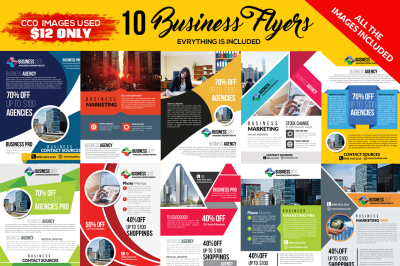 10 Business Flyers Pack