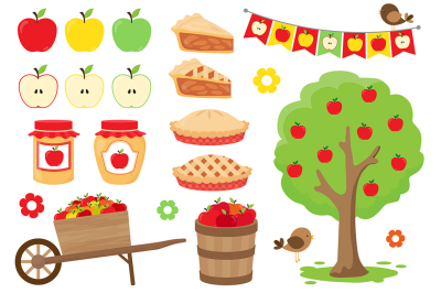 Apple Picking Clipart
