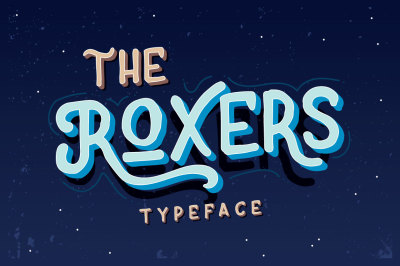 The Roxers Typeface