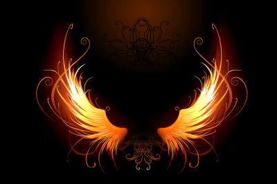 Fiery wings