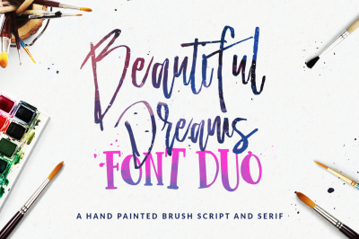 Beautiful Dreams - Font Duo
