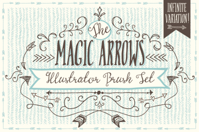 Magic Arrow Brushes (Illustrator)