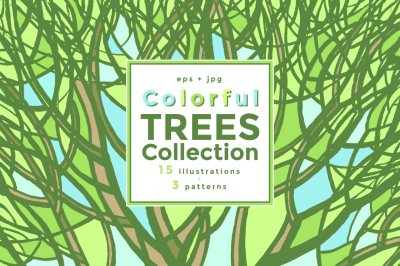 Colorful TREES Collection