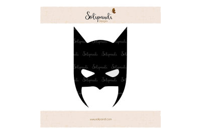 Batman Mask - SVG and DXF Cut Files - for Cricut, Silhouette, Die Cut Machines // scrapbooking // paper crafts // kids // #104