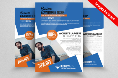 Business Flyer Psd Template