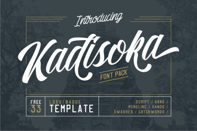 Kadisoka Font Pack