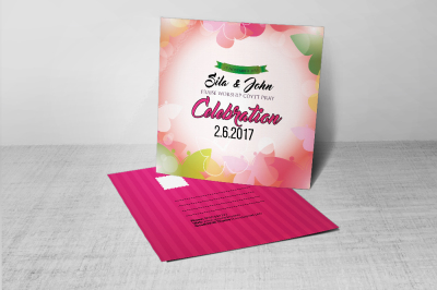 Invitation Postcard Template