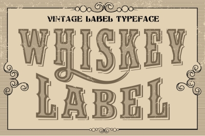 Vintage Label - Whiskey Label