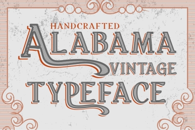Handcrafted Letters - Alabama